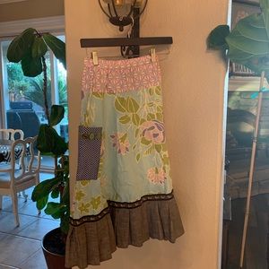 Matilda Jane fun patterned unique skirt!